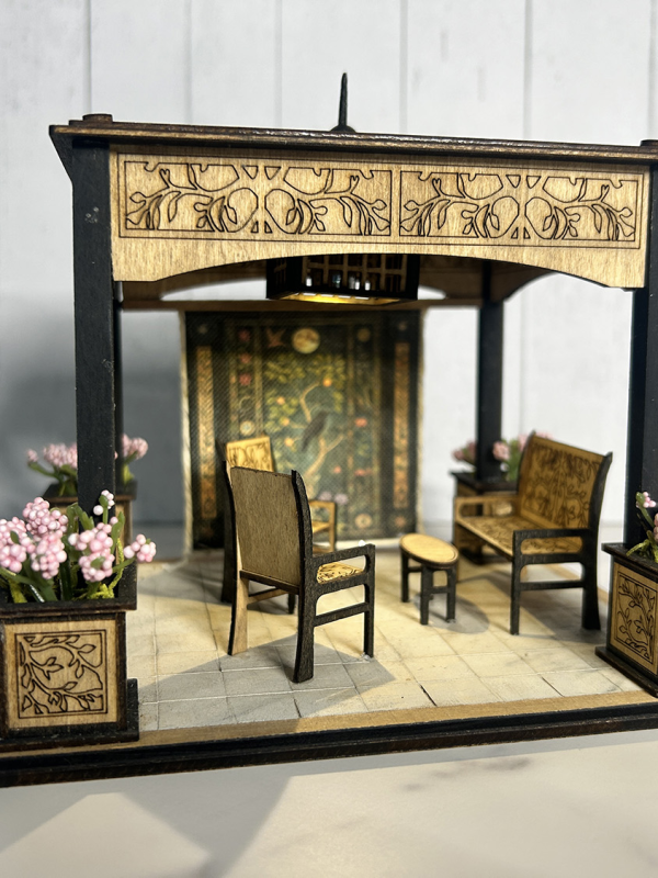 Pergola Full Kit 1:24 Half Scale