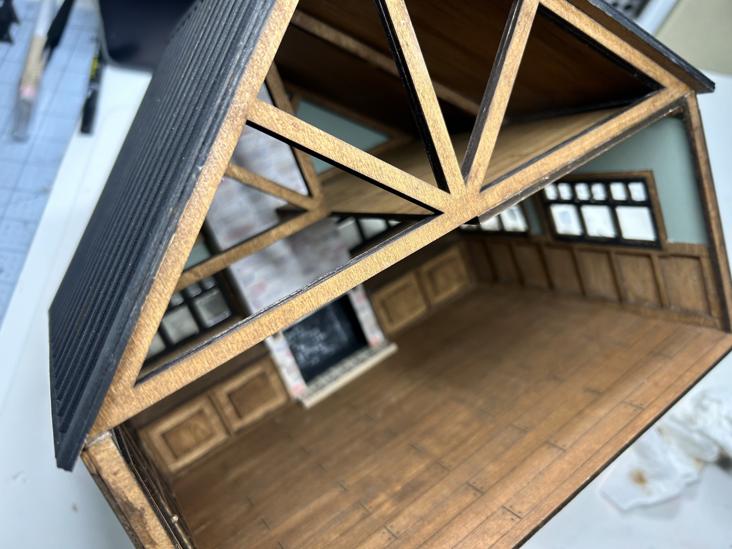 PRE-ORDER 1:24 Craftsman Cabin Kit - Image 3